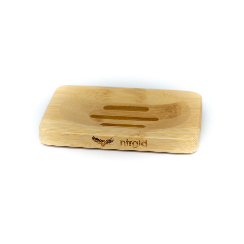 Wooden Soap Dish - Neter Gold - Bamboo - NTRGLD