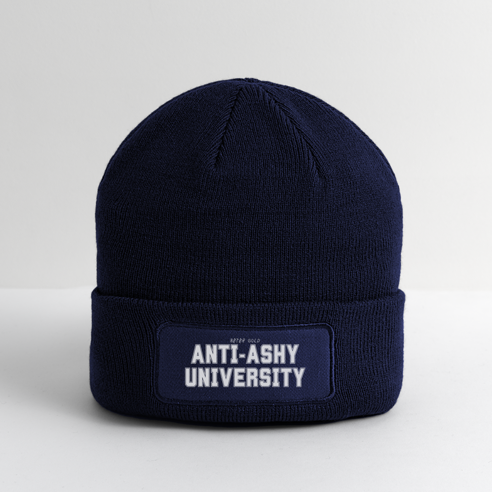 Anti-Ashy University - Patch Beanie - navy