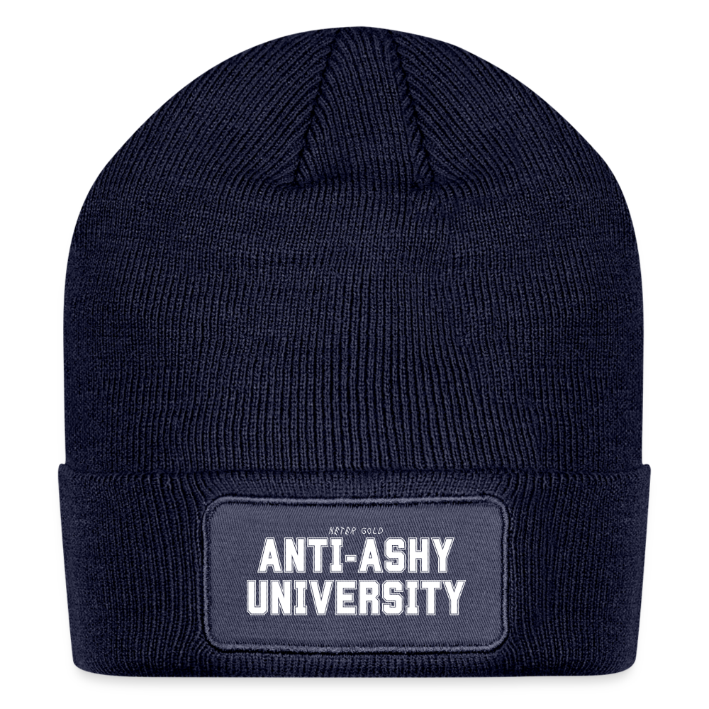 Anti-Ashy University - Patch Beanie - navy