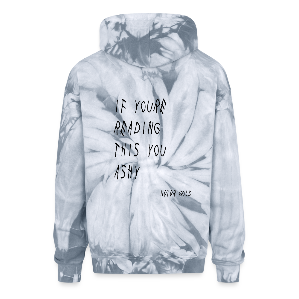 Anti-Ashy University x IYRTYA Tie Dye Hoodie - spider silver