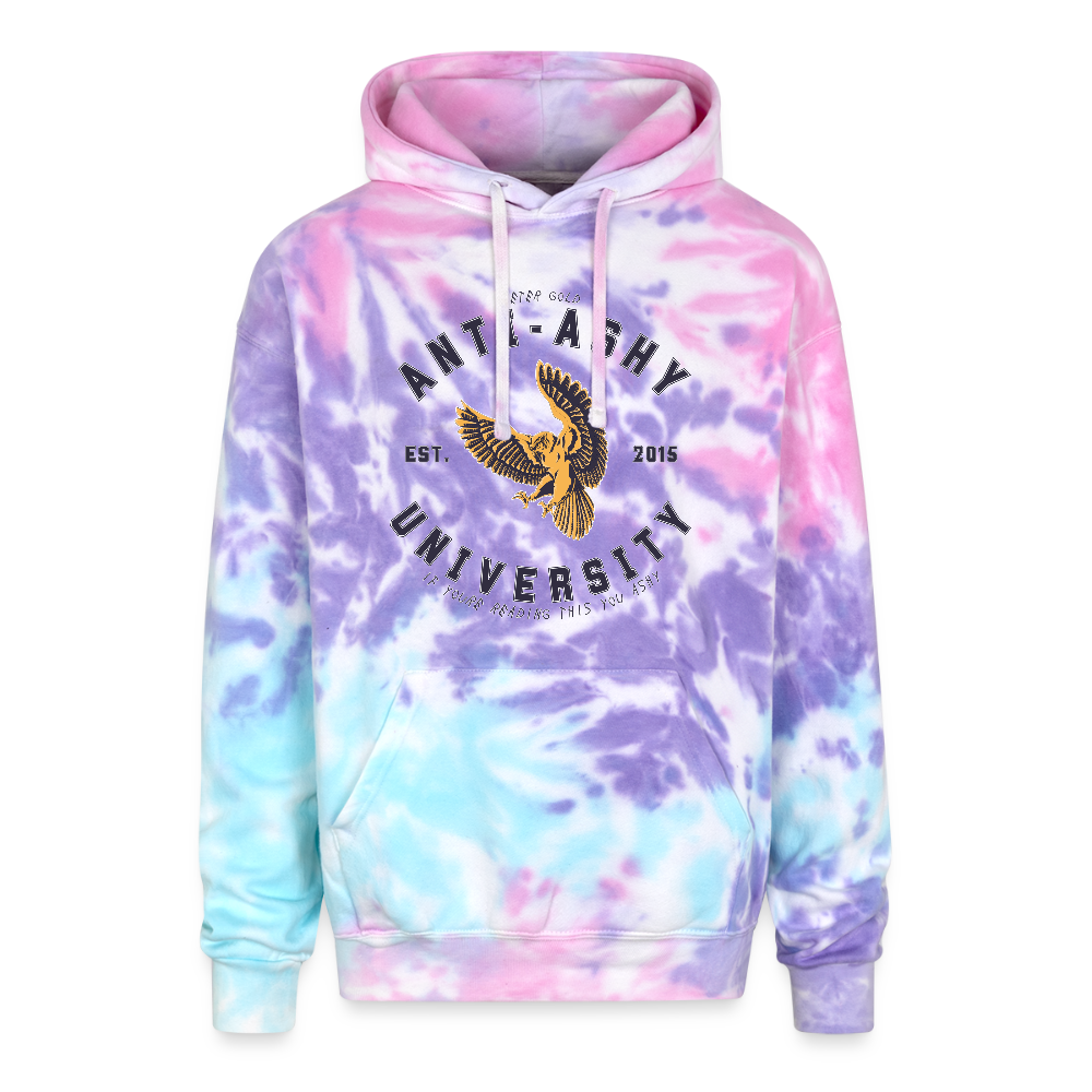 Anti-Ashy University x IYRTYA Tie Dye Hoodie - cotton candy