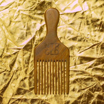 Perfectly Imperfect - Afro Power Pick Comb - Neter Gold - NTRGLD