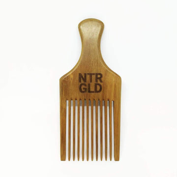 Perfectly Imperfect - Afro Power Pick Comb - Neter Gold - NTRGLD