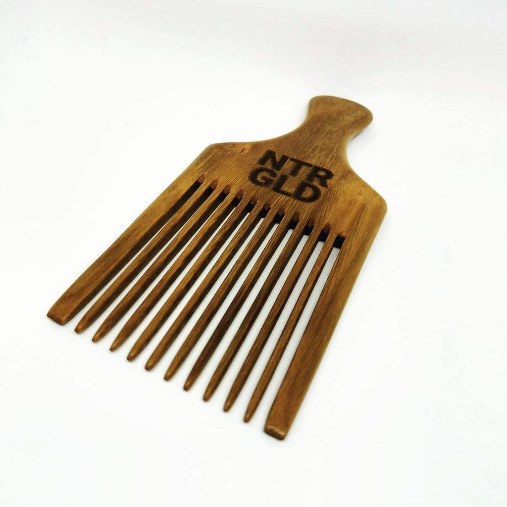 Perfectly Imperfect - Afro Power Pick Comb - Neter Gold - NTRGLD