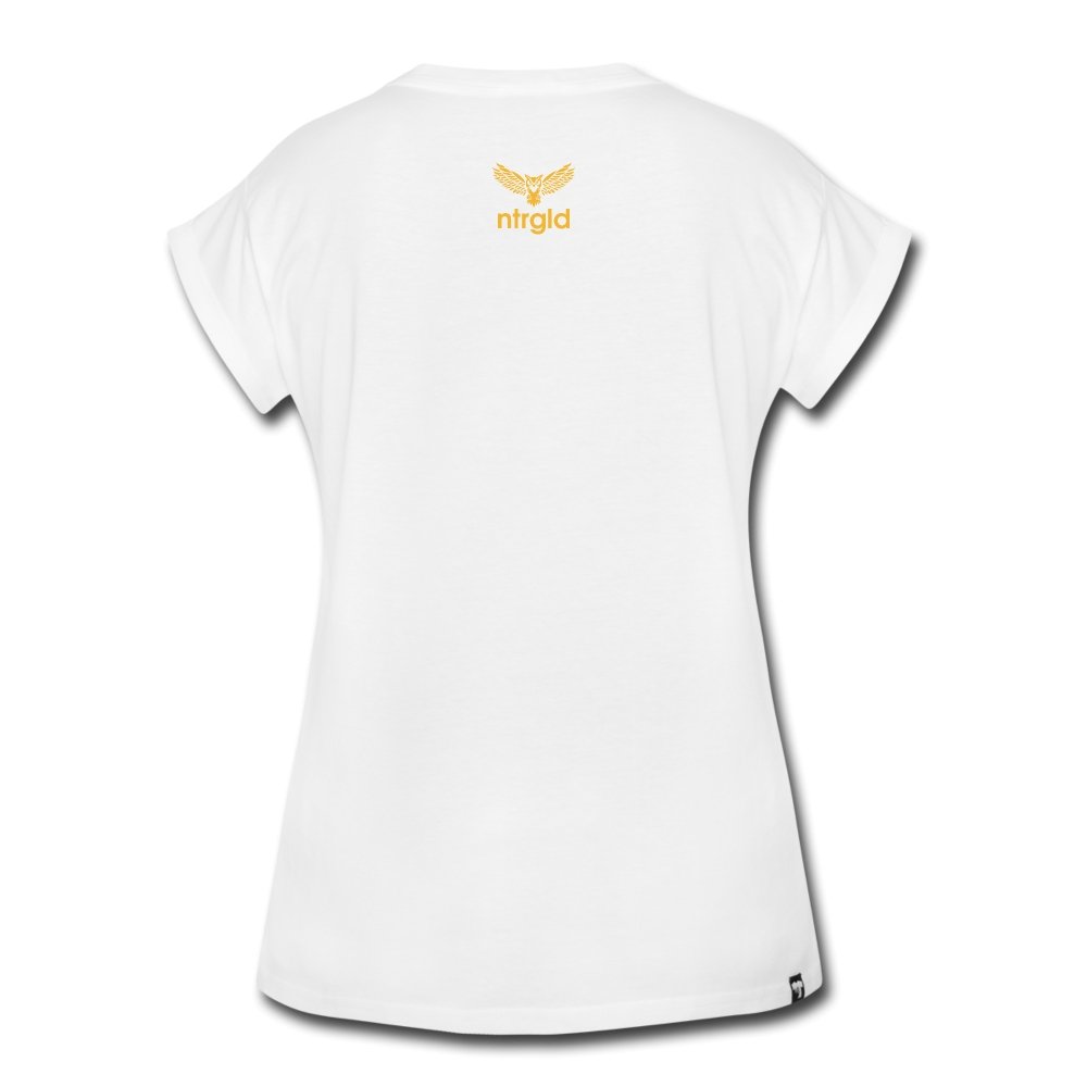 Women's Relaxed Fit T-Shirt S.H.I.T. - Women's Relaxed Fit T-Shirt - Neter Gold - NTRGLD