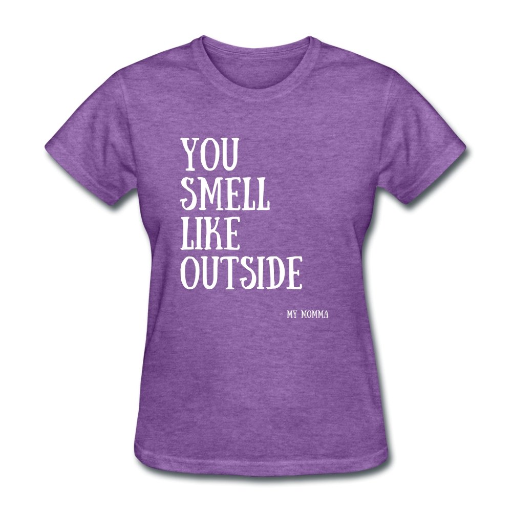 Women's T-Shirt You Smell Like Outside - Women's T-Shirt - Neter Gold - NTRGLD